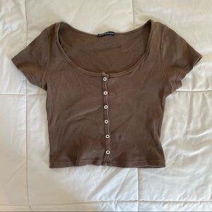 zelly top brown